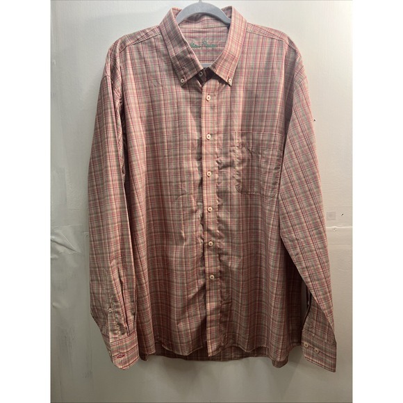 Alan Flusser Other - Alan Flusser Men's XXL Button Up Shirt Long Sleeve Pastel Stripes 100% Cotton